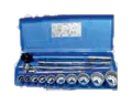 Sockets Set - 19mm (3/4) Square Drive (Bi-hexagonal & Hexagonal)