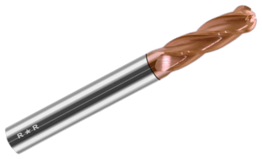 Ballnose Endmill HRC55 · 4 Flute