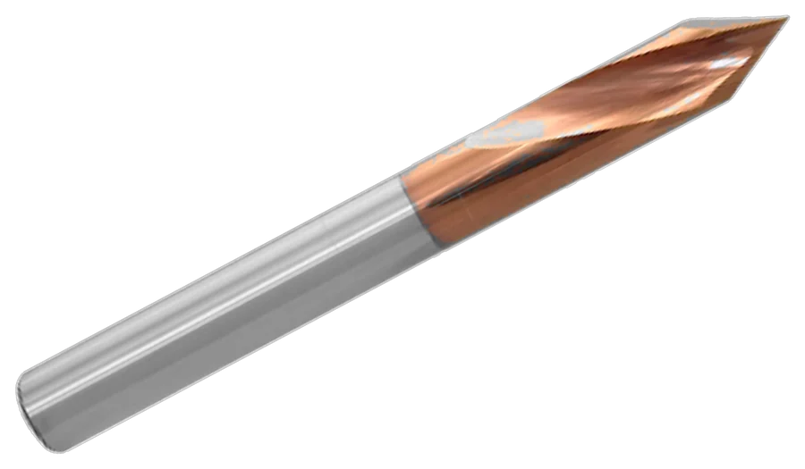 Spot Drill 90° HRC55 · 2 Flute