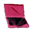 Allen Key Sets - Black Finish (Inch)